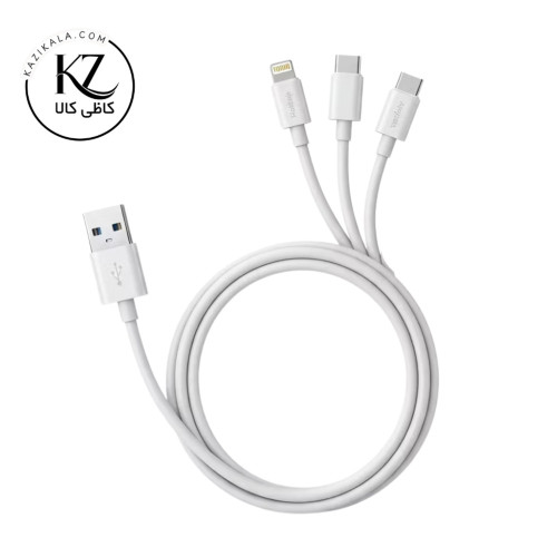 کابل شارژ سریع 3 در 1 Hotriple مدل A18MTL