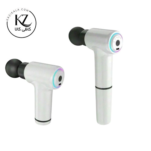 ماساژور تفنگی Fascial Gun Pro مدل HB-020 به همراه دسته کمکی