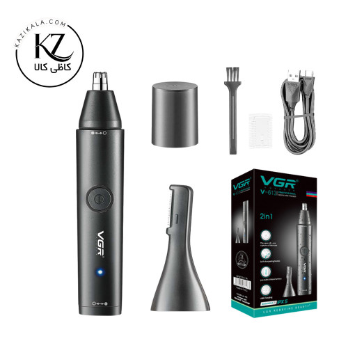 موزن گوش، بینی و ابرو وی جی آر VGR V-613 | دو کاره، شارژی و کاملا ضد آب