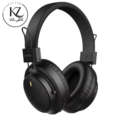 هدفون بی‌سیم Soundtec مدل Wireless Stereo با روکش چرمی و باتری 20 ساعته