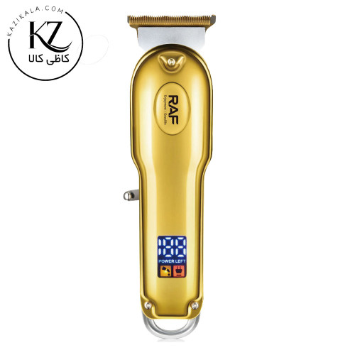ماشین اصلاح حرفه‌ای RAF مدل R.4212 با نمایشگر دیجیتال و شارژ Type‑C