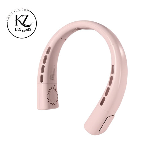 پنکه گردنی خنک کننده سرامیکی (Porcelain) با باتری 12000mAh |پنج سرعته  ، هوشمند و بی‌صدا