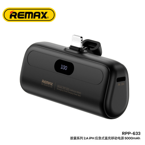 پاوربانک جیبی اورجینال ریمکس مدل RPP-633-لایتنینگ-آیفون