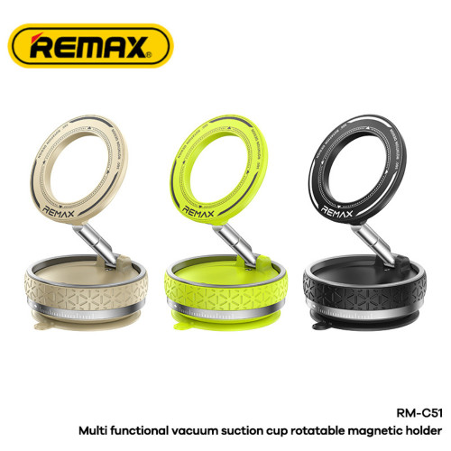 هولدر مغناطیسی چرخشی وکیوم Remax RM-C51
