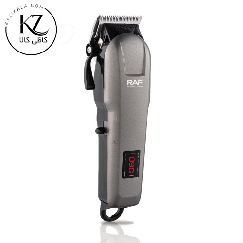 ماشین اصلاح موی سر و صورت RAF R.40000 شارژی با باتری 1200mAh و موتور قدرتمند 6000RPM