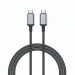 کابل شارژMIMTECH سوپر فست شارژ 2متری مدل 240W USB-C to USB-C با روکش کنفی