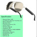 عینک آفتابی هوشمند Green Lion Helsinki Smart Audio Glasses – Black