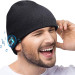 کلاه هوشمند زمستانی بلوتوثی با چراغ LED و اسپیکر | کلاه موزیکال چراغ قوه دار برای ورزش و سفر